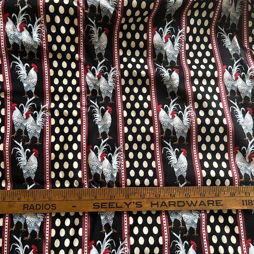 5 Yds Chicken Coop Fabric by Patty Reed Design